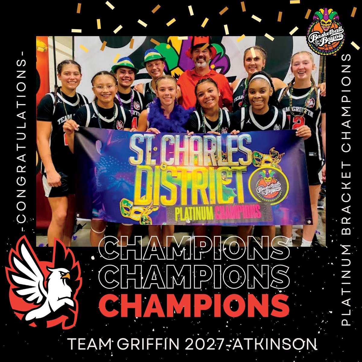 Southern Assault Girls Basketball (@soassaultgbb) on Twitter photo Great way to finish the season for our 2026 Gaulden and 2027 Atkinson teams! Congratulations to both teams on finishing as CHAMPIONS of their division! 🔥🔥
<a href="/Alexisgaulden10/">Alexis Gaulden</a> <a href="/TeamGriffin2027/">Team Griffin 2027</a> <a href="/teamgriffin26/">Team Griffin ‘26</a> <a href="/okmagiccoach/">Chuck Cobbins</a> <a href="/SATXrecruiting/">NSR Texas (South, Central, East Texas)</a> <a href="/Ohio_Basketball/">OhioBasketball.com</a> Great way to finish the season for our 2026 Gaulden and 2027 Atkinson teams! Congratulations to both teams on finishing as CHAMPIONS of their division! 🔥🔥
<a href="/Alexisgaulden10/">Alexis Gaulden</a> <a href="/TeamGriffin2027/">Team Griffin 2027</a> <a href="/teamgriffin26/">Team Griffin ‘26</a> <a href="/okmagiccoach/">Chuck Cobbins</a> <a href="/SATXrecruiting/">NSR Texas (South, Central, East Texas)</a> <a href="/Ohio_Basketball/">OhioBasketball.com</a>