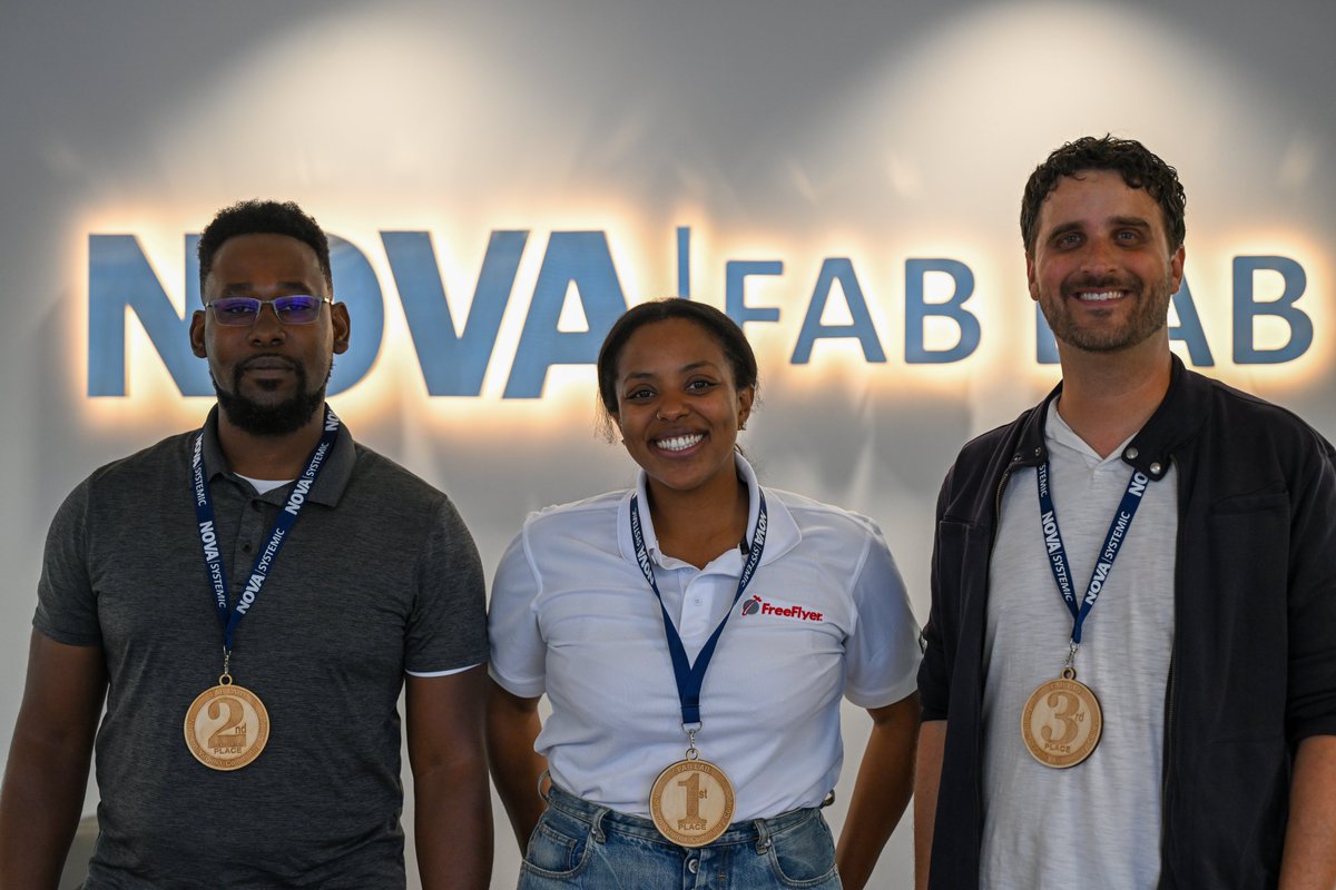 NOVASySTEMic's tweet photo. The Fab Lab recently hosted the #ACEAcademy by @OBAPEXCELLENCE, who are committed to increasing diversity in aviation and aerospace. Future leaders in action! @NOVAcommcollege #WeDoSTEM #AviationPassion https://t.co/a1dE2qKLMt