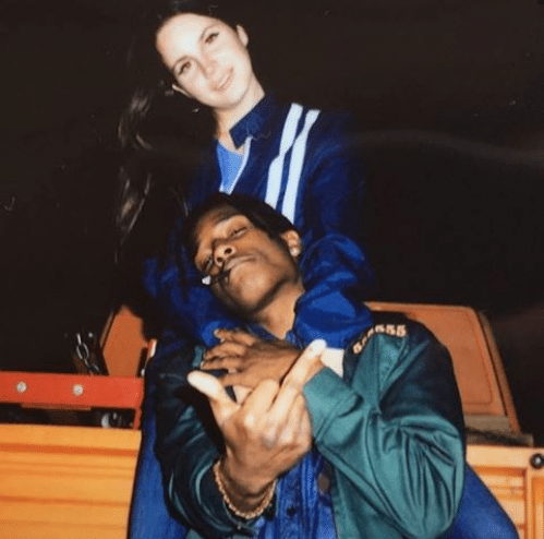 LanadelreyStats's tweet photo. Lana Del Rey and Asap Rocky https://t.co/bknUEwICUC