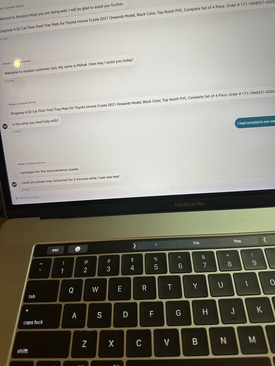 VarunBidye's tweet photo. @AmazonHelp @thecroindia @AmitAgarwal @amazonIN @AmazonHelp See this is the update! They keep bringing in new members n repeat the same process! This is pure harassment by asking the customer to do the same steps again and again! You guys have my data, why haven’t you contacted me till now? https://t.co/7PK2S0XdfB