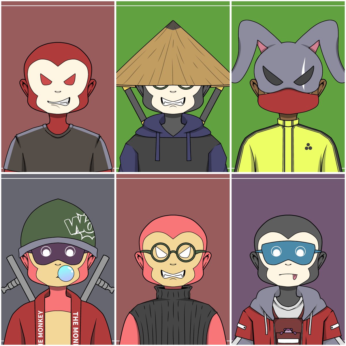 Hello friends how are you?
🐵I'm just drop 6 item🐵

Low price: 0.799 matic
Let's check
And don't forget to adopt
opensea.io/collection/the…

#NFTs #NFT #NFTGiveaway #NFTGiveaways #NFTCommunity #nftcollector