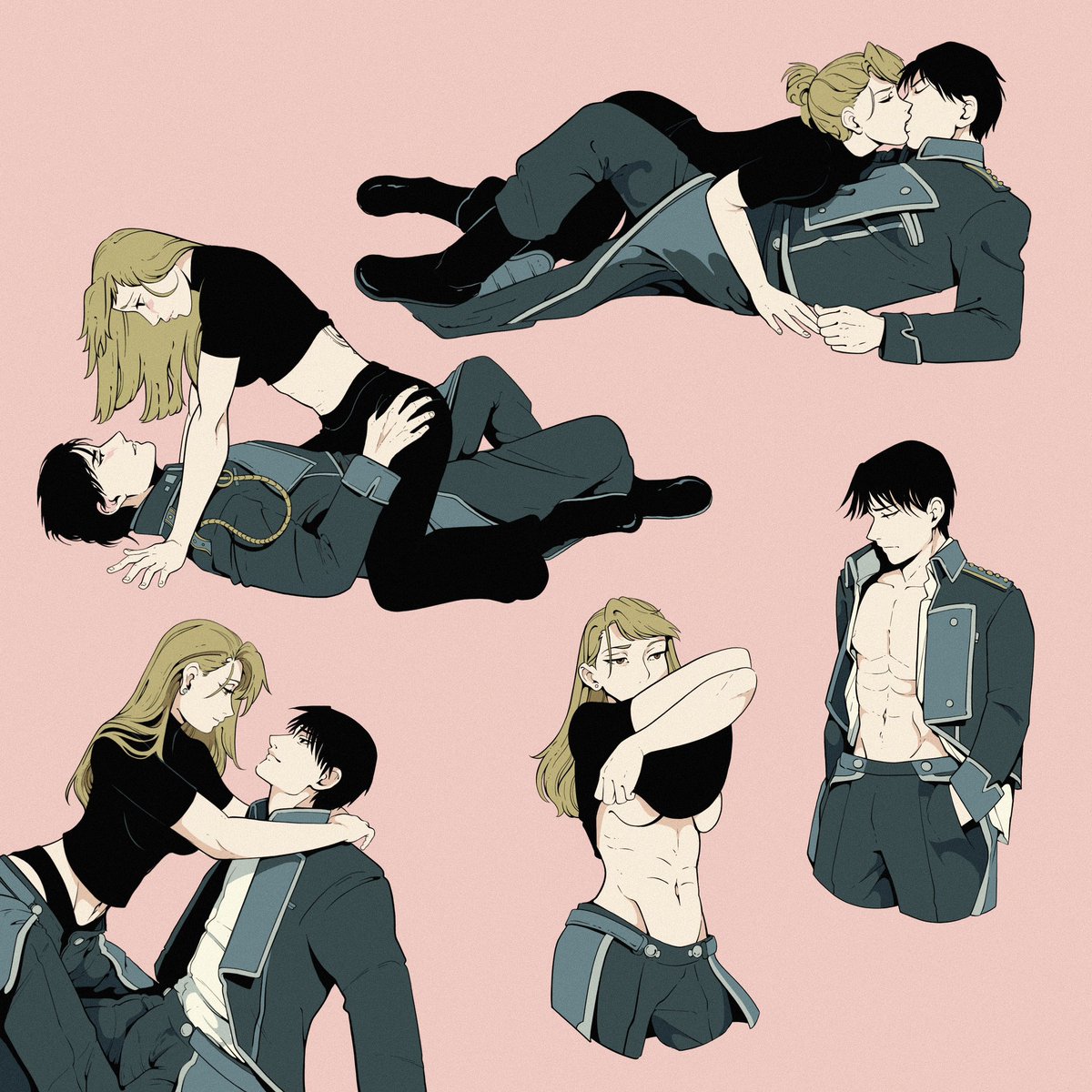 🙈 made some pieces for <a href="/nsfwroyaiweek/">nsfwroyaiweek</a> follow ‘em for more