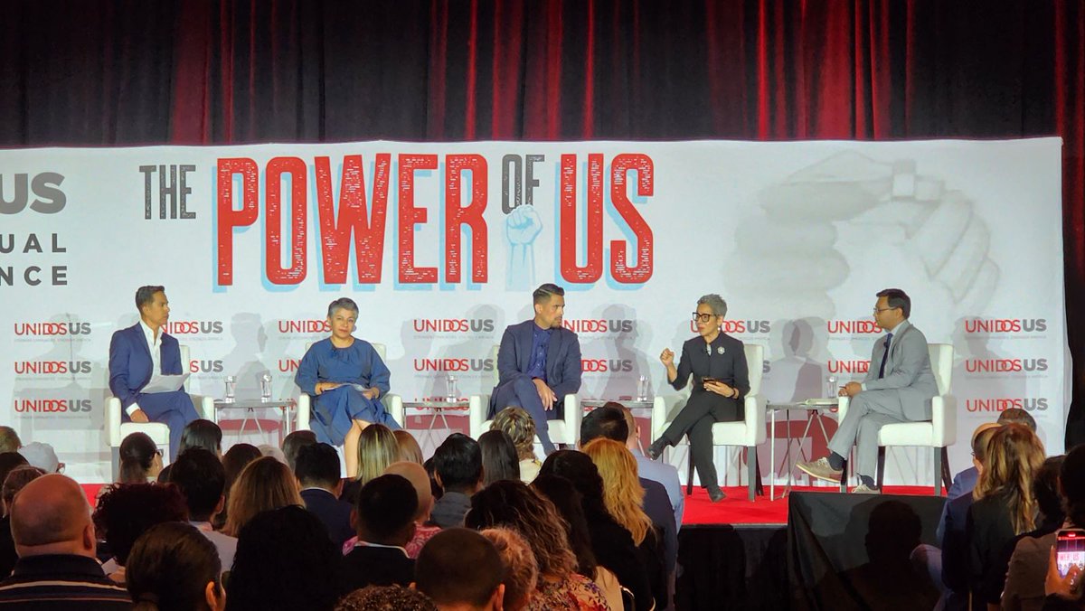 WeAreUnidosUS's tweet photo. .@Jorge_Telemundo, @andreakalinka, @mrDOLPH, @CMartinezDC and @ksabeelrahman share how we can translate our collective community spirit into concrete institutional changes and practical ways #UnidosUS23 attendees can nurture civic participation their own neighborhoods. ✊🗳️ https://t.co/GxqRbTHYQp
