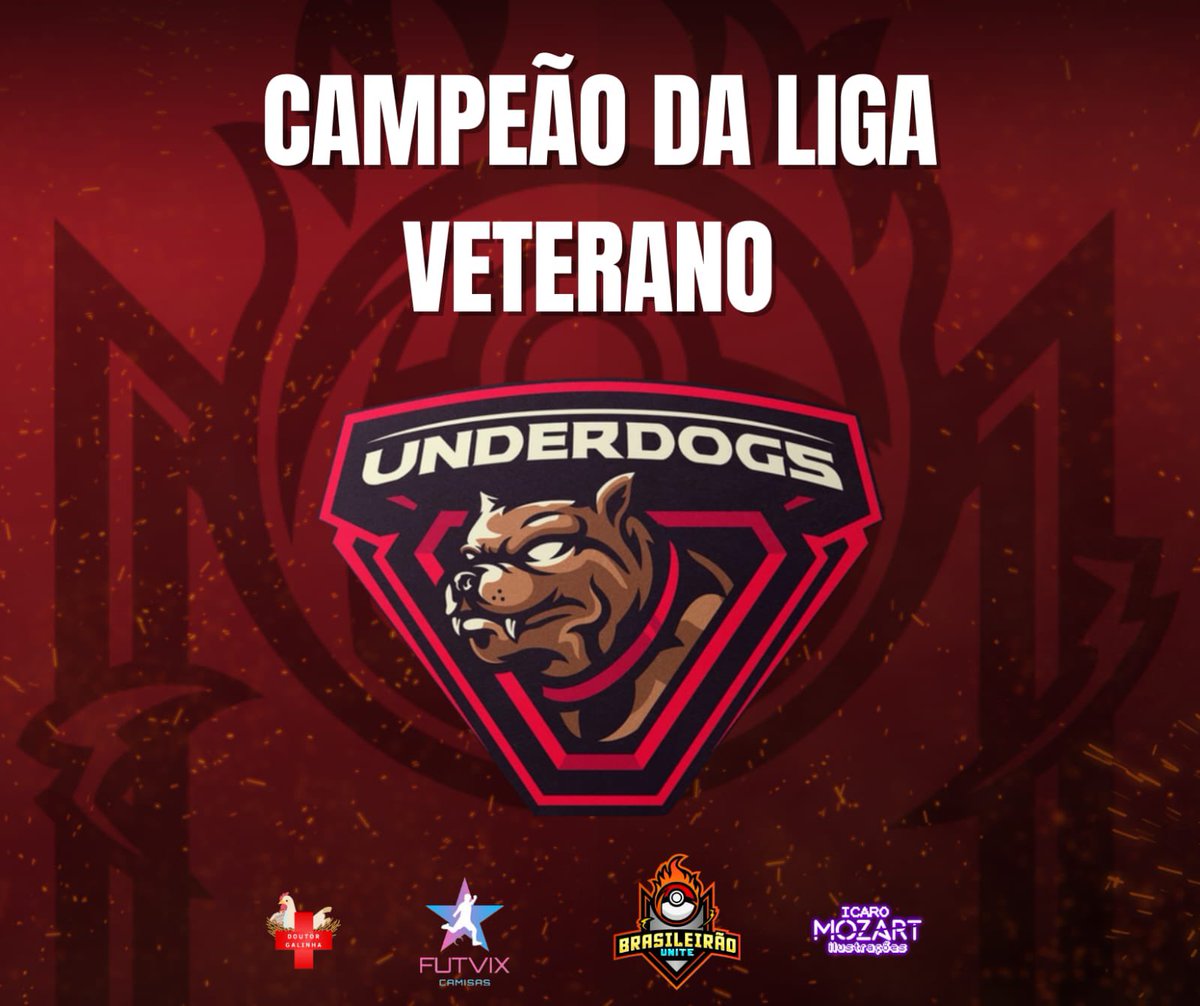 E OS UNDERDOGS FORAM OS CAMPEÕES DA LIGA VETERANO!!

LATE, LATE, LATE QUE EU TO PASSANDO!! 

PARABÉNS CACHORRADA!! 🏆