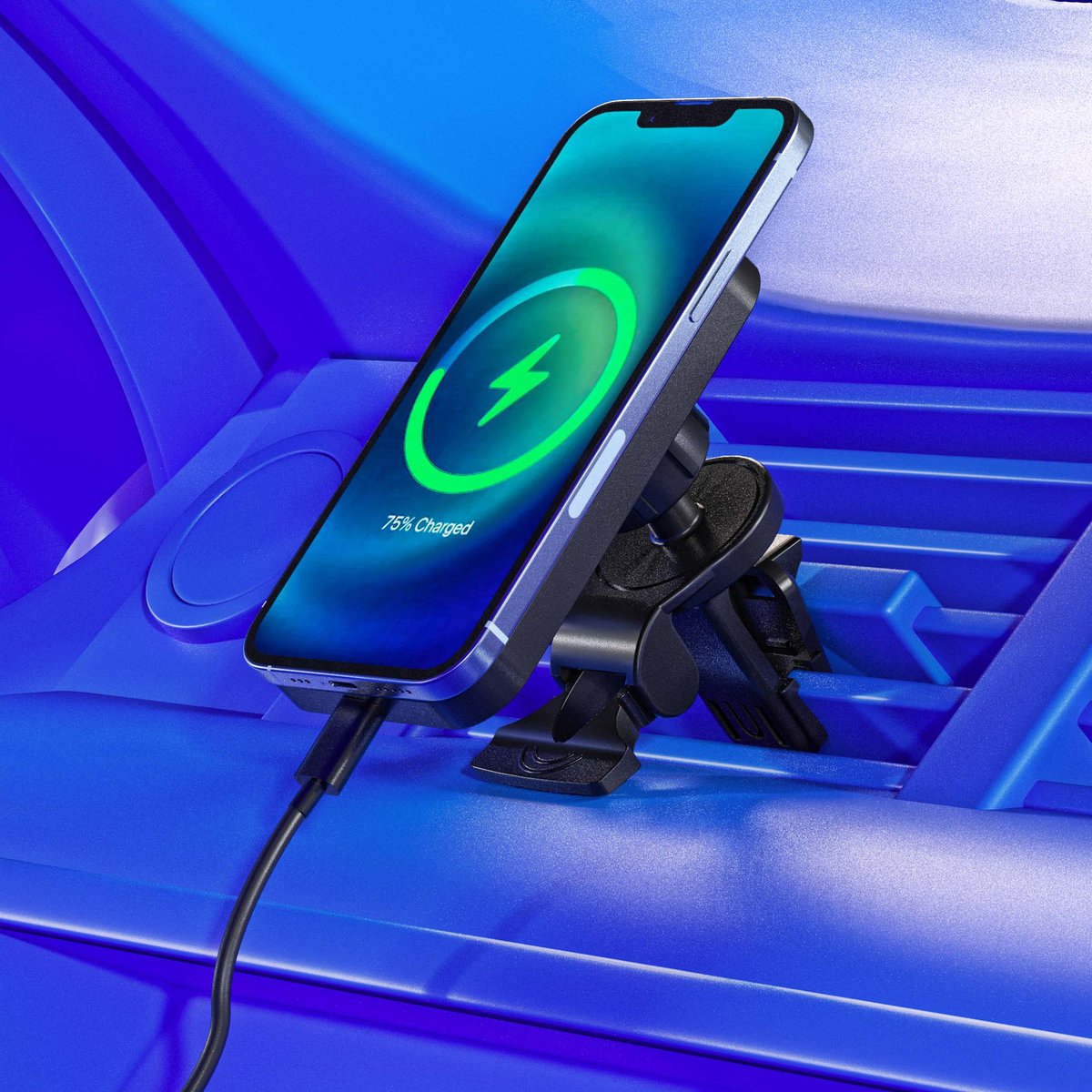 JustWirelessUS's tweet image. MagSafe® Car Mount: Secure 15W charging, hands-free, 360º rotation, strong grip. Effortless install, sleek design. 🚗⚡💪 #CarTech #MagSafeCompatible

justwireless.com