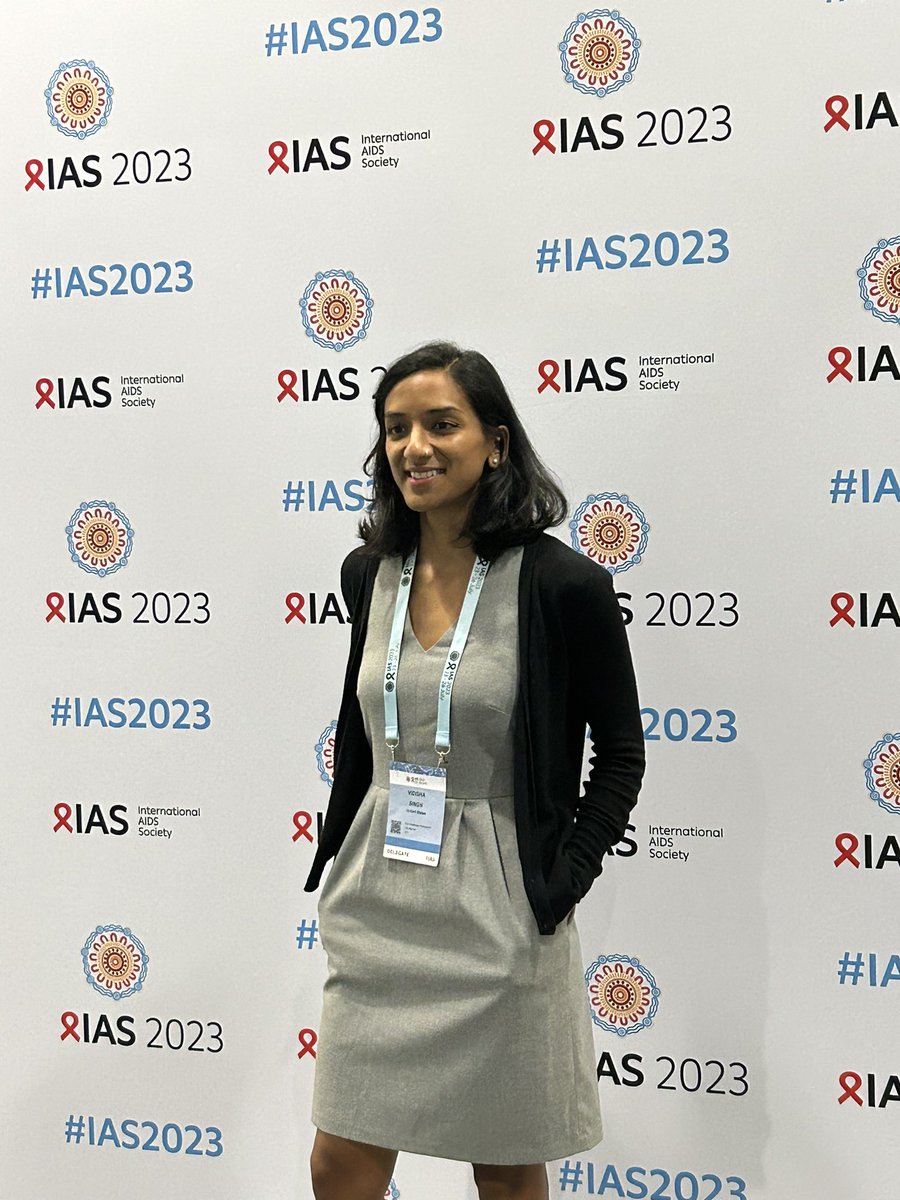 So proud of Vidisha Singh from @laneygradschool @EmoryUniversity who presented her important work towards an #HIVcure at #IAS2023 in Brisbane! @iasociety @viddicent @EmoryCFAR @EmoryPediatrics