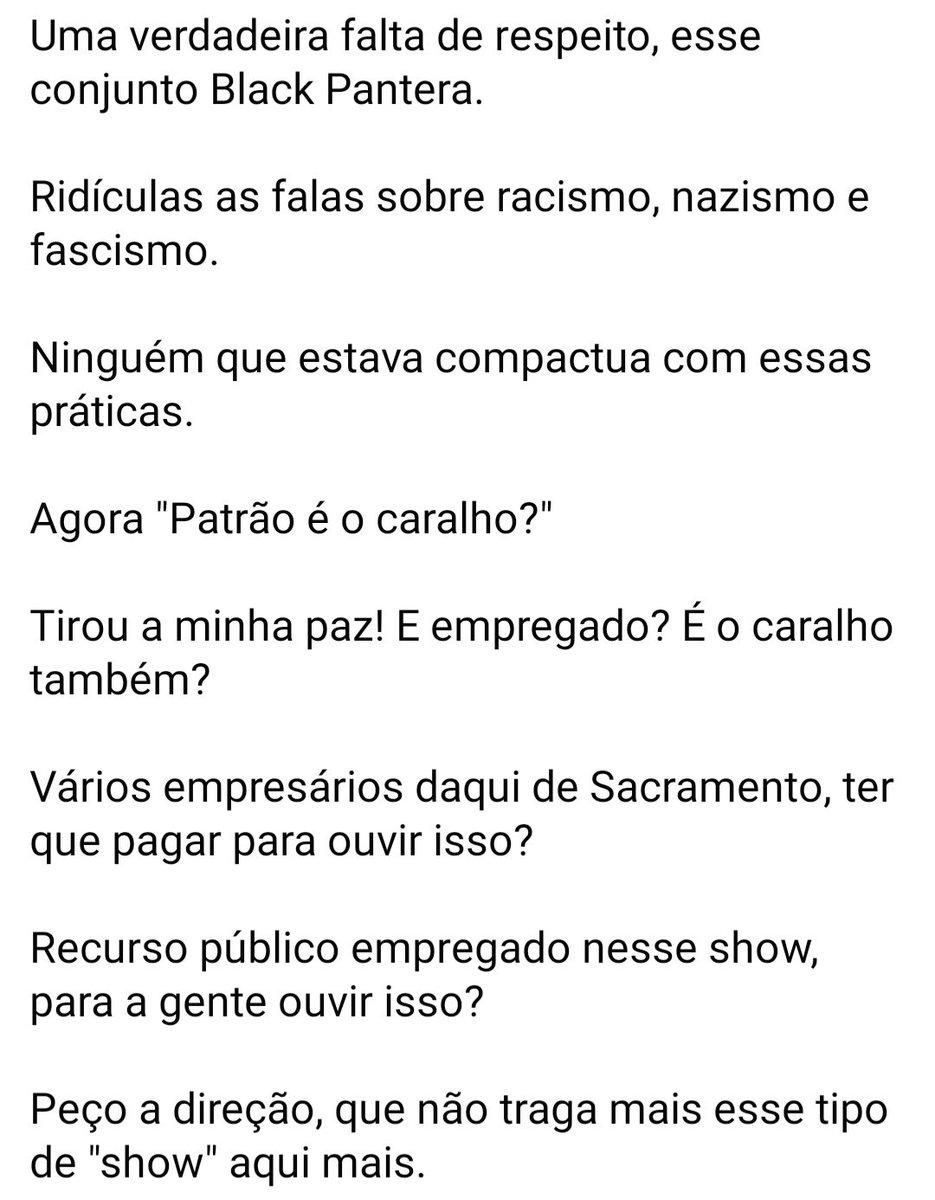 blackpanterabr's tweet photo. Kkkkkkkkkkkkkkk 
Kkkkkkkkkkkkkkk
Kkkkkkkkkkkkkkk

'Patrão é o caralho' ! Kkkkkkk
Nem é meme!
Se o empresário tá puto nos estamos felizes ! https://t.co/d8EsJWK7E0