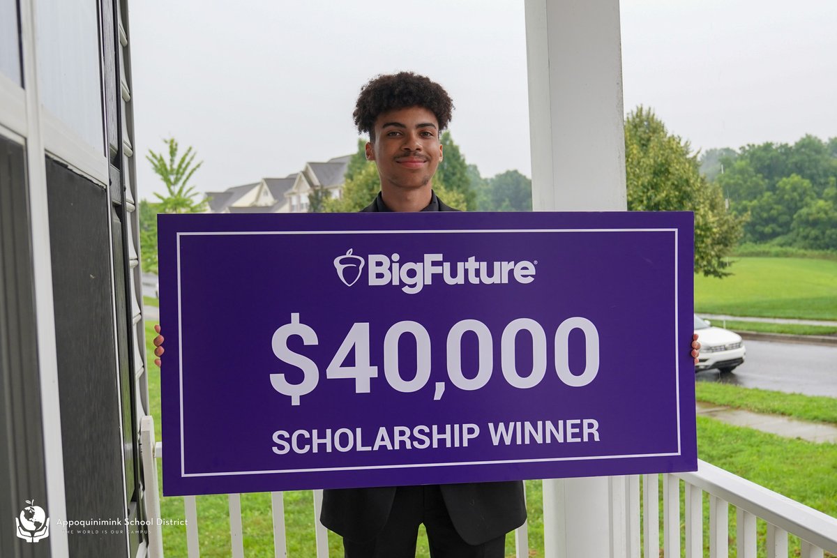 AppoSchools (@apposchools) on Twitter photo We have some very exciting news to share! Congratulations to our very own Steven Thornton from Middletown High School, who received a $40,000 scholarship through the <a href="/CollegeBoard/">College Board</a> #BigFuture program! cb.org/bigfuture We have some very exciting news to share! Congratulations to our very own Steven Thornton from Middletown High School, who received a $40,000 scholarship through the <a href="/CollegeBoard/">College Board</a> #BigFuture program! cb.org/bigfuture
