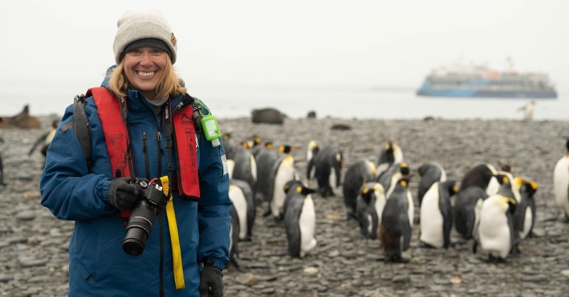 asuonline's tweet photo. “To be able to go to #Antarctica as an online student is not something that you can get from any other school in the world, and I think it says a lot about ASU and ASU Online.” — Lauren Richards
#StudyAbroad #OnlineStudent #ASUOnline #learnASUlive