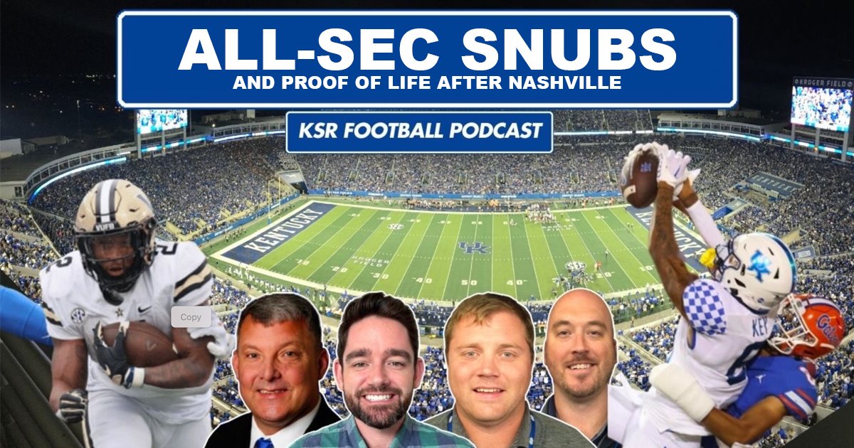 LIVE: KSR Football Podcast is back from Nashville https://t.co/L42m8XY7BW https://t.co/bnTLtPPaWI