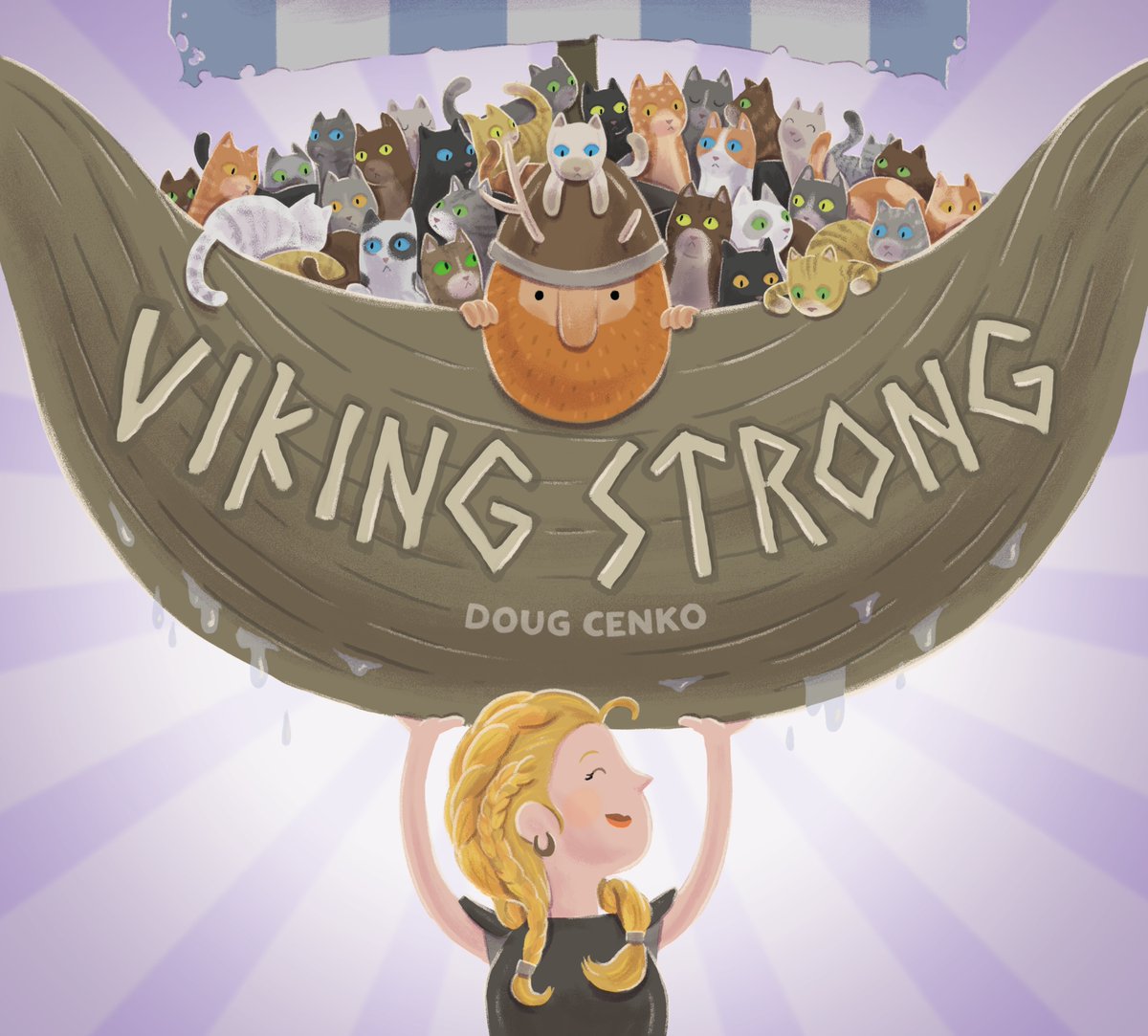 PenguinClass's tweet photo. Ingrid the Viking must face fierce competition to be named the strongest viking. But can she win if she doesn't know how to swim? In this picture book, she learns that that some things are even more important than winning🐱

Happy #BookBirthday VIKING STRONG by @dougcenko! https://t.co/hAuyc9ORAc