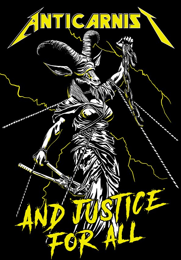 Anticarnist's tweet photo. NEW t-shirt and tank design! Pre-order yours at https://t.co/s7hpf0Eqcf

#vegan https://t.co/BQCeRXGLgg
