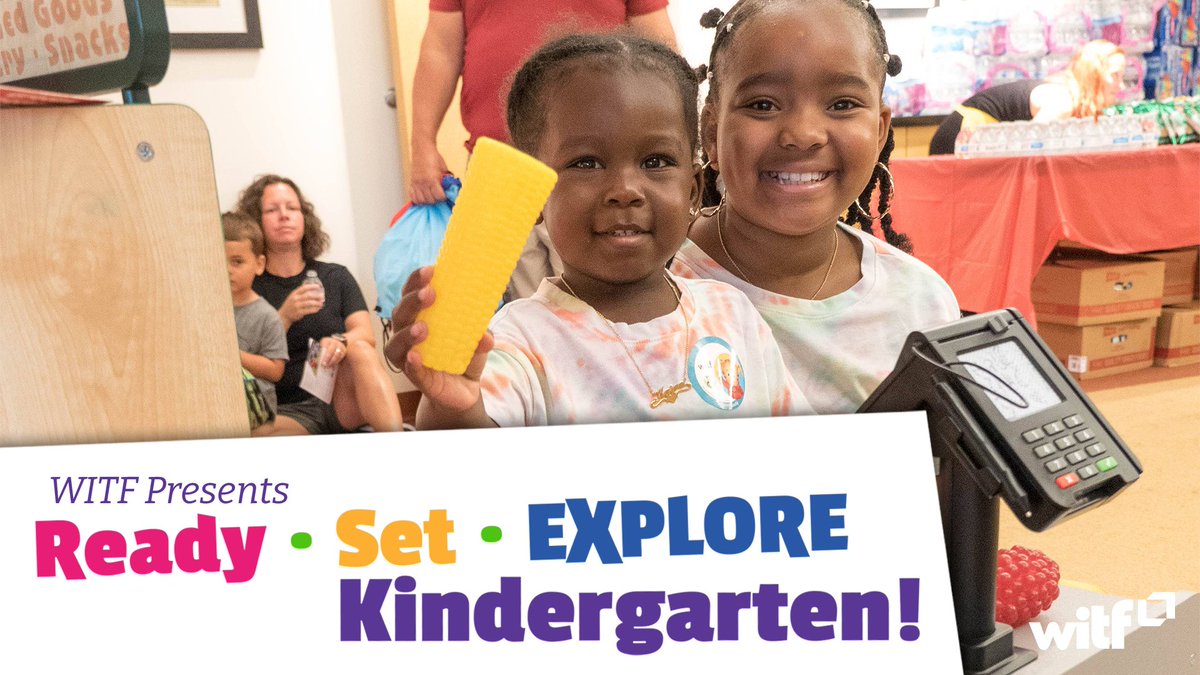 WITF wants to help your child get excited about kindergarten on August 5 from 9am-noon!

Meet a kindergarten teacher, build with Squishy Circuits, and explore a real school bus! Sign up for FREE 🎟️ buff.ly/43lFvla