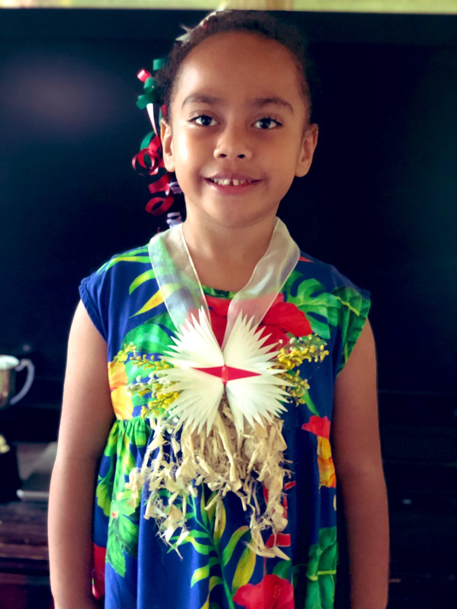 mvilsoni_fj's tweet photo. Forgot about ECE ... we pulled an old #tefui & gave her a cultural item to wear to school 🤣
Me: oh you look so beautiful Eunice!
Eunice: I don’t feel complete mom! I want the tattoos & the grass skirts too!
Haule! 😂🤦♀️ https://t.co/qAD0DXheRd