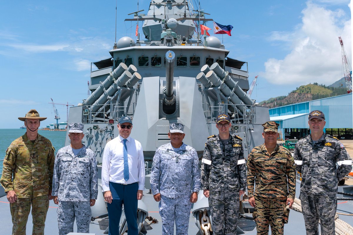 #AusNavy joined <a href="/Philippine_Navy/">Philippine Navy</a> last week for the opening ceremony and shore phase of Exercise Lumbas 2023. During the bilateral maritime exercise in Subic Bay, personnel will conduct a series of activities ashore and at sea. 🇦🇺🇵🇭 #YourADF

<a href="/Australian_Navy/">Royal Australian Navy</a>