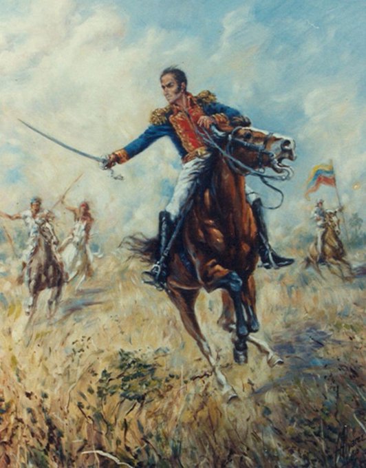 Fue el líder militar más importante de las primeras décadas del siglo XIX, comandó casi 500 batallas con las que logró la independencia de Venezuela, Colombia, Ecuador y Perú. #BolivarVive  #CubaPorLaVida #CubaCoopera <a href="/cubacooperaven/">Brigada Médica Cubana en Venezuela</a> <a href="/MINSAPCuba/">Ministerio de Salud Pública de Cuba</a> <a href="/japortalmiranda/">José Angel Portal Miranda</a> <a href="/Cubacooperabol2/">Brigada Médica 🇨🇺 Bolívar🇻🇪</a>