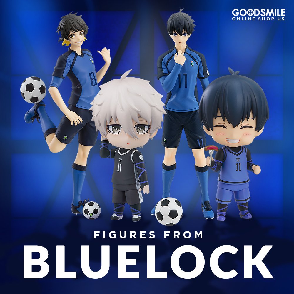 GoodSmile_US on X: The hopefuls of BLUELOCK are aiming to become the best  egoist striker in the world of football, so add their passion and  determination to your collection with figures from