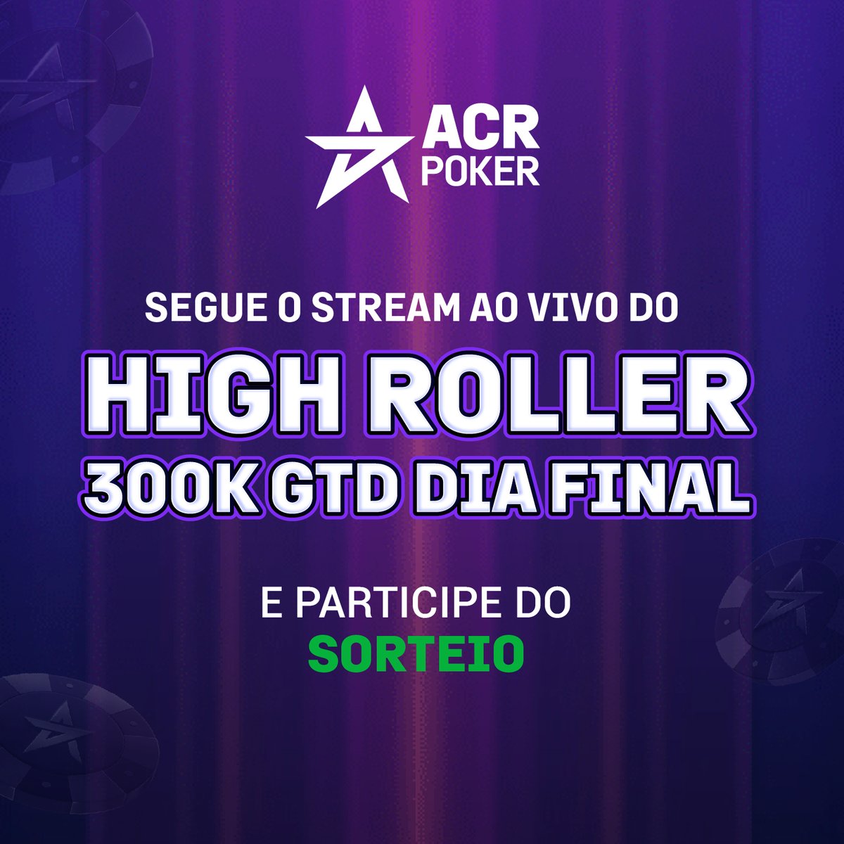 ACRPokerBR's tweet photo. SORTEIO • STREAM #2

🎟️ 1 TICKET de US$109

🖥️ Siga a transmissão 

📲 @SuperPoker 
YT ▶ https://t.co/54IQPFlCPq 
TW ▶ https://t.co/EtmJQnBJKh

✍️ Mencione 3 amigos de poker
🤩 Dê 🔄❤+ Nick

——-
#ACRPoker #enjoypokerour #uruguay #sorteio #stream https://t.co/2DLTDiZtMb