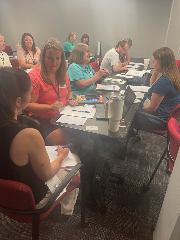 Rock star educators from across the district spent their summer morning expanding their knowledge in Systematic Instruction & Data Collection at @JCPS_ECE Diverse Learners Institute! @JCPSKY