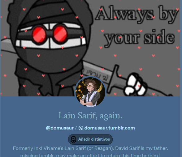 LainSarif's tweet photo. Alright, here's other places I'm at!
I'm mostly on spacehey but i'll try to be active somewhere else too. https://t.co/DifTgCorO1