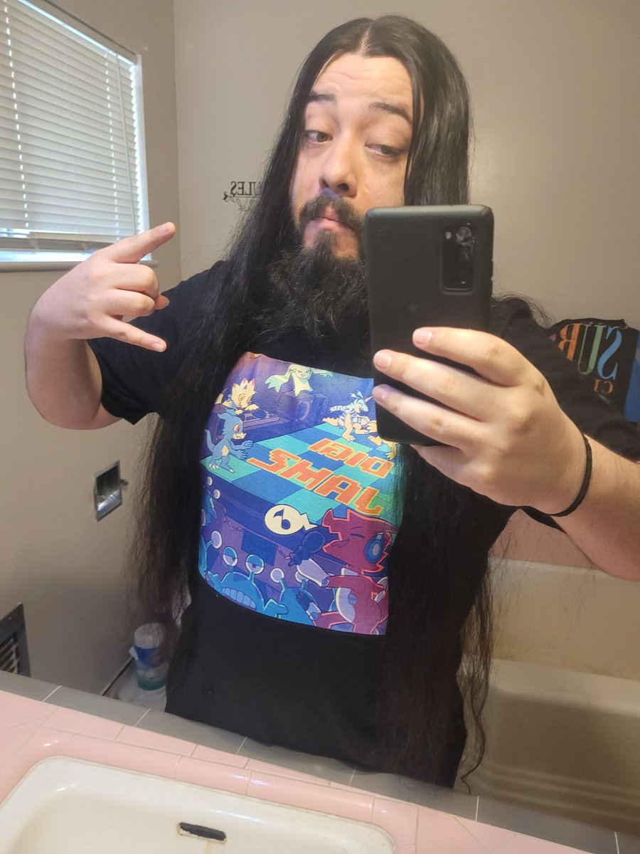 TrouzrSchnauzer's tweet photo. Exciting news ya'll! There's officially a Digi-Jamz T-shirt on my merch shop! It looks so badass!! This amazing artwork is by @desmormos 😁 If you wanna rep the Digi-Jamz swag, go check out the merch link below! ⬇️⬇️⬇️ #Digimon #DigimonMusic #DigimonWorld #DigiJamz #Merch https://t.co/2En0ixP5lB