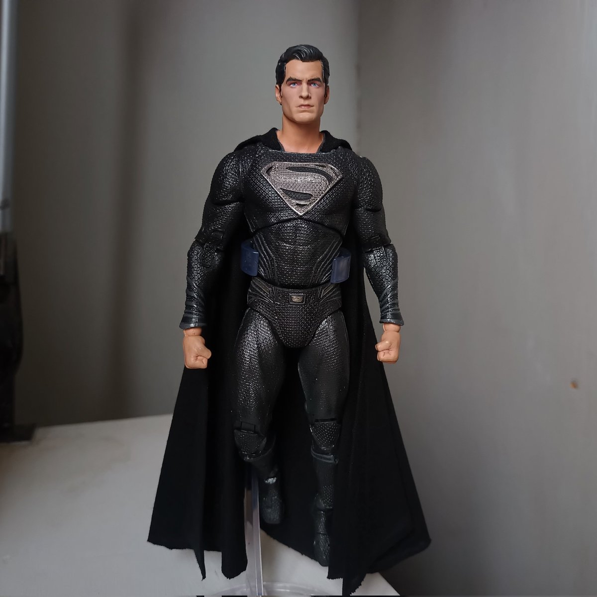 ElasToro7's tweet image. My Custom repaint and mod Superman Zack Snyder JL 🖤