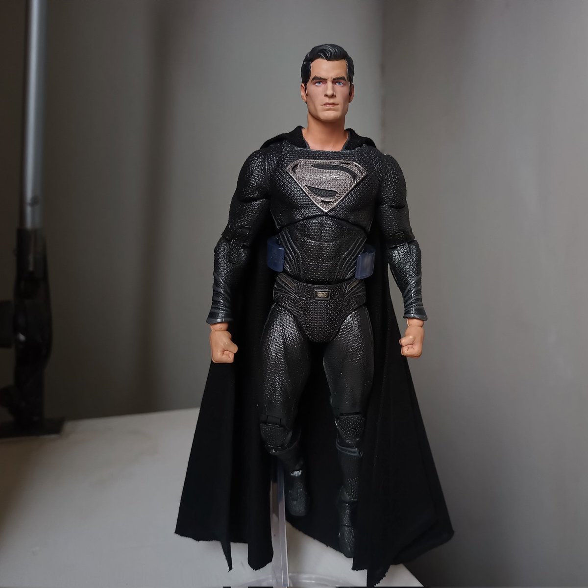 ElasToro7's tweet image. My Custom repaint and mod Superman Zack Snyder JL 🖤