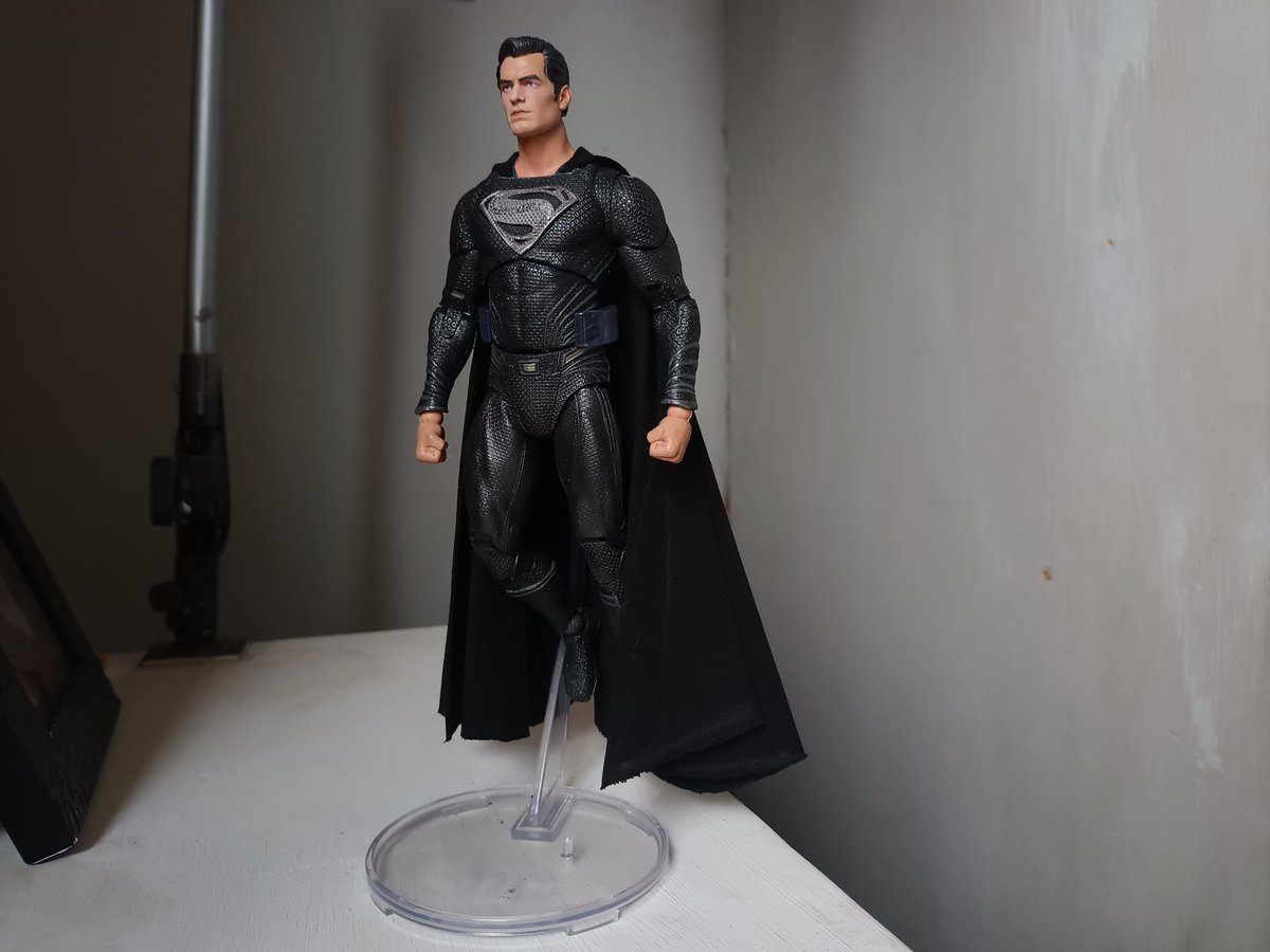 ElasToro7's tweet image. My Custom repaint and mod Superman Zack Snyder JL 🖤