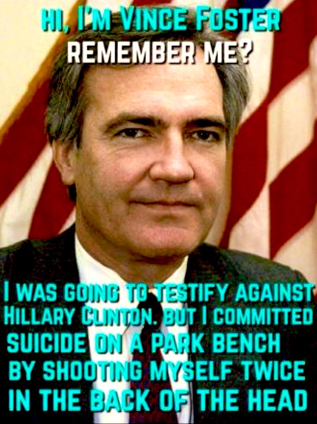 1776Diva's tweet photo. Just one victim of the Clinton Crime Syndicate. https://t.co/0bnkeGjeuK