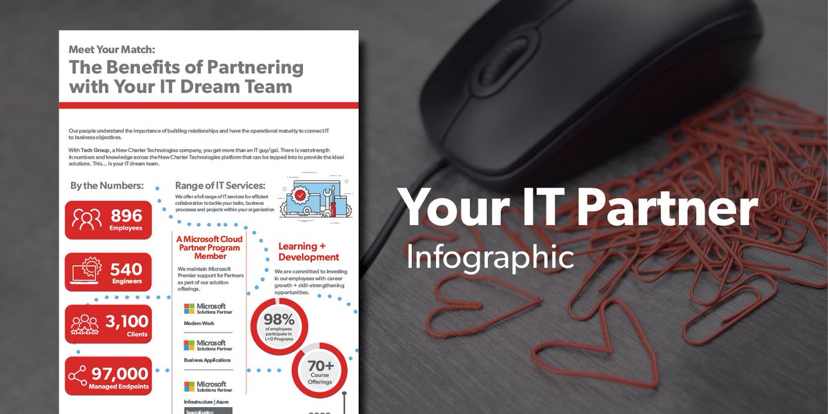 What do you look for in an IT partner? Is it a team that understands the importance of building relationships &amp; collaborating w/ stakeholders? Is it local community &amp; market knowledge?

Check out our cool infographic to get to know your IT dream team: tinyurl.com/bdyxs6mr