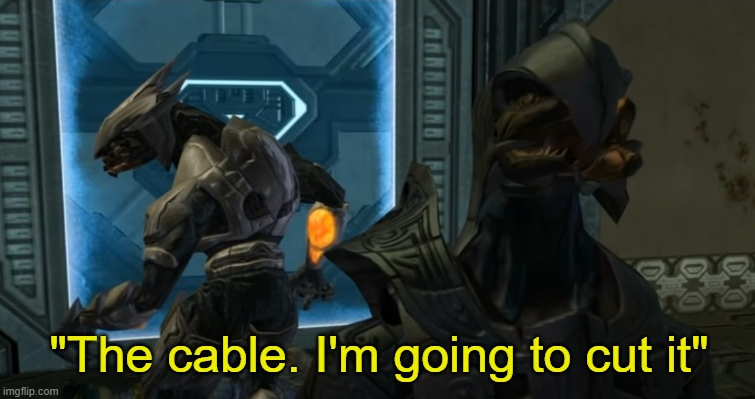 Raycevick's tweet photo. What's your most quotable game?
Sometimes I'll just quote aloud entire cutscenes from Halo 2 that are burned into my brain. https://t.co/isWff2Q6VO