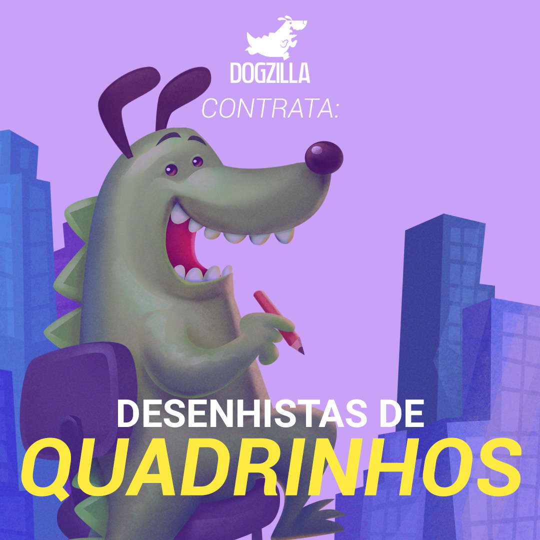 DogzillaStudio's tweet photo. Estamos novamente contratando! Desta vez as vagas são para desenhistas de histórias em quadrinhos educacionais.

Se você tem interesse, basta preencher o formulário disponível aqui: https://t.co/2P2dnNHyhG https://t.co/ywibtSMvfg