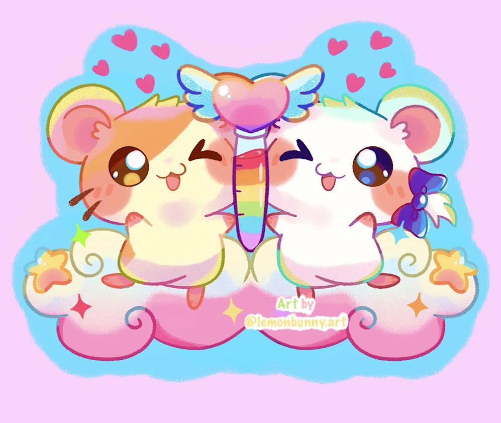 Hamtaro Time! 🌈💕