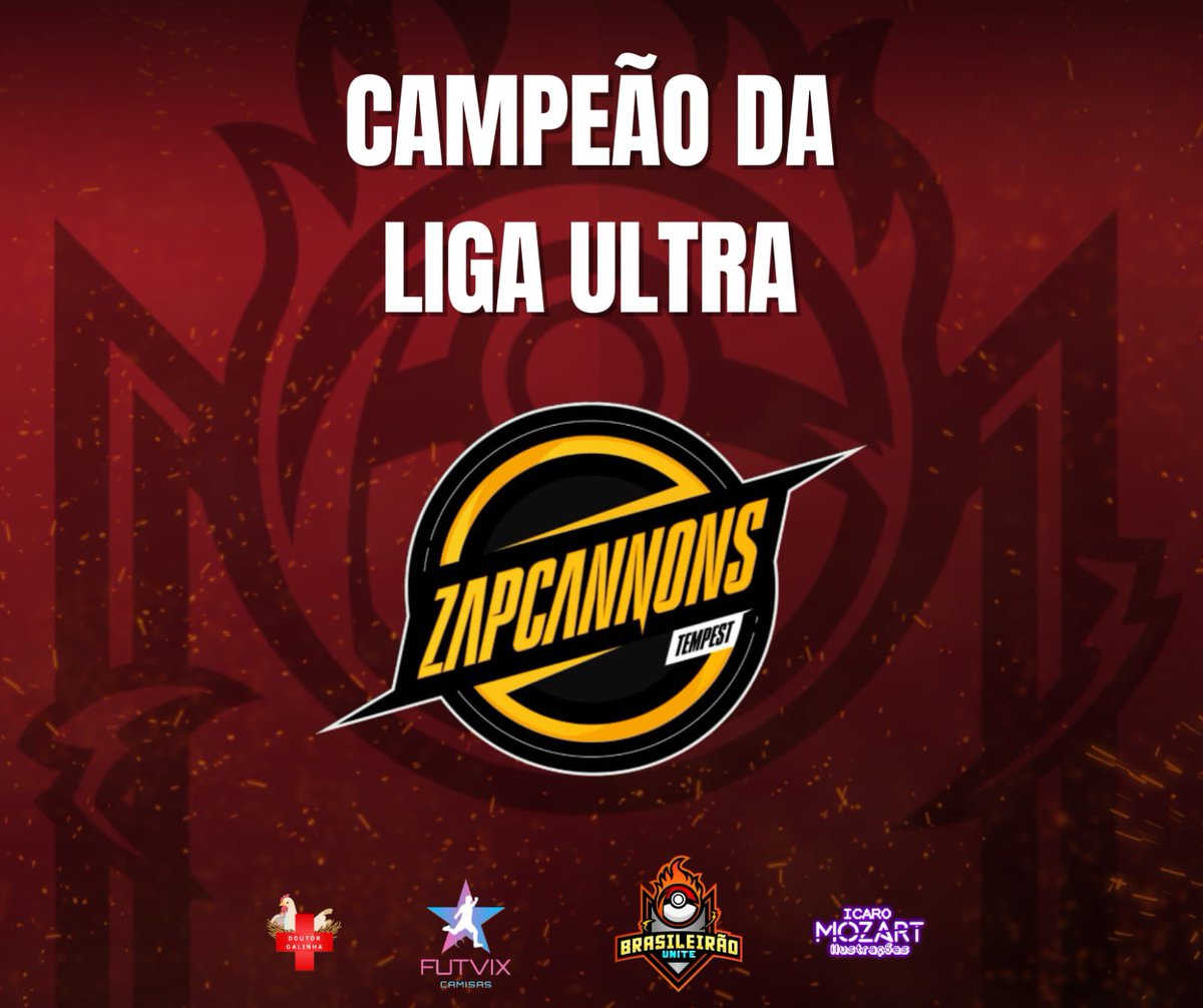 CAMPEÕES DA LIGA ULTRA PASSANDO!!

A ZAP MAIS UMA VEZ MOSTRANDO QUE TEM MUITA GARRA, TIME VEM DESTACANDO DESDE O INÍCIO DO CENÁRIO DE POKEMON UNITE.. 

PARABÉNS <a href="/zap_cannons/">ZAP Cannons ⚡</a> !! GIGANTES!!