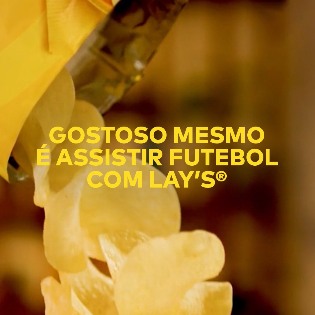 A segunda começou mais feliz com a vitória das meninas do Brasil no mundial. Conta aí: no futebol, qual momento é tão gostoso quanto abrir sua LAY’S®️?