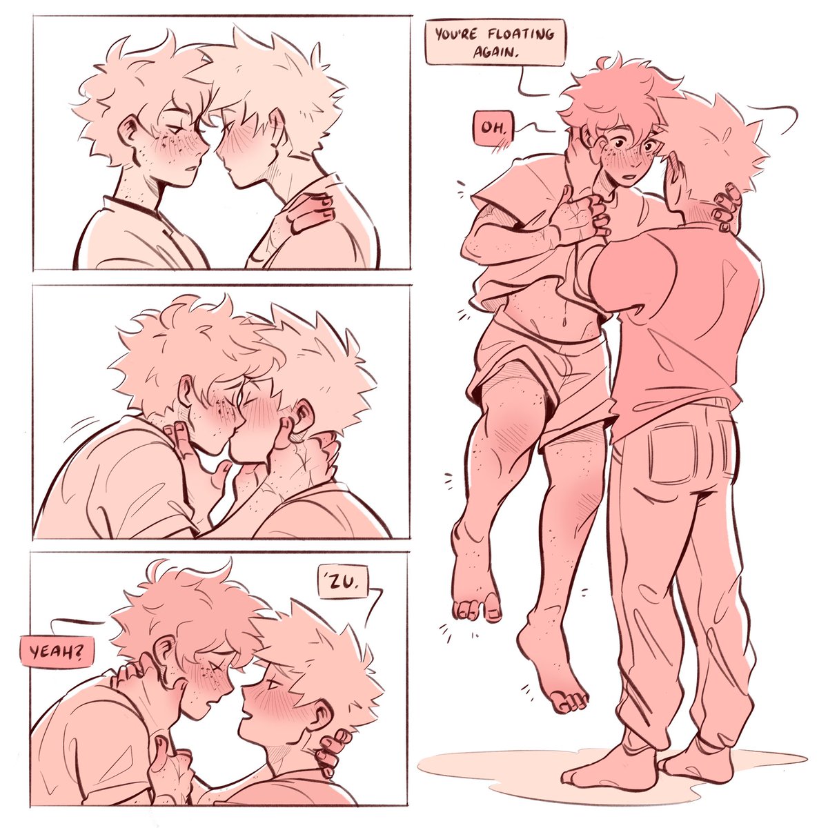 That feeling as light as air #bkdk #bnha