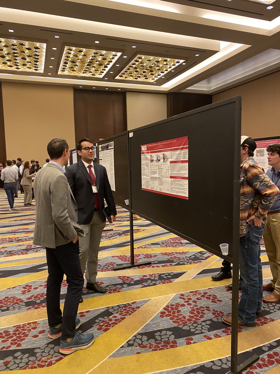 Go Cyclones! #AAEA2023 <a href="/rwitweet/">Rwit Chakravorty</a> &amp; Sanjukta Mitra <a href="/ISUEconomics/">ISU Economics</a> <a href="/IowaStateU/">Iowa State University</a>