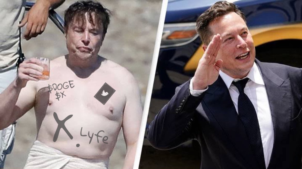 Business in the front 🖊️ 🥃
Party in the back 🎉🫡
<a href="/elonmusk/">Elon Musk</a> give ‘em hell kid 

#GM #ElonMusk &amp; @ Everyone ☀️