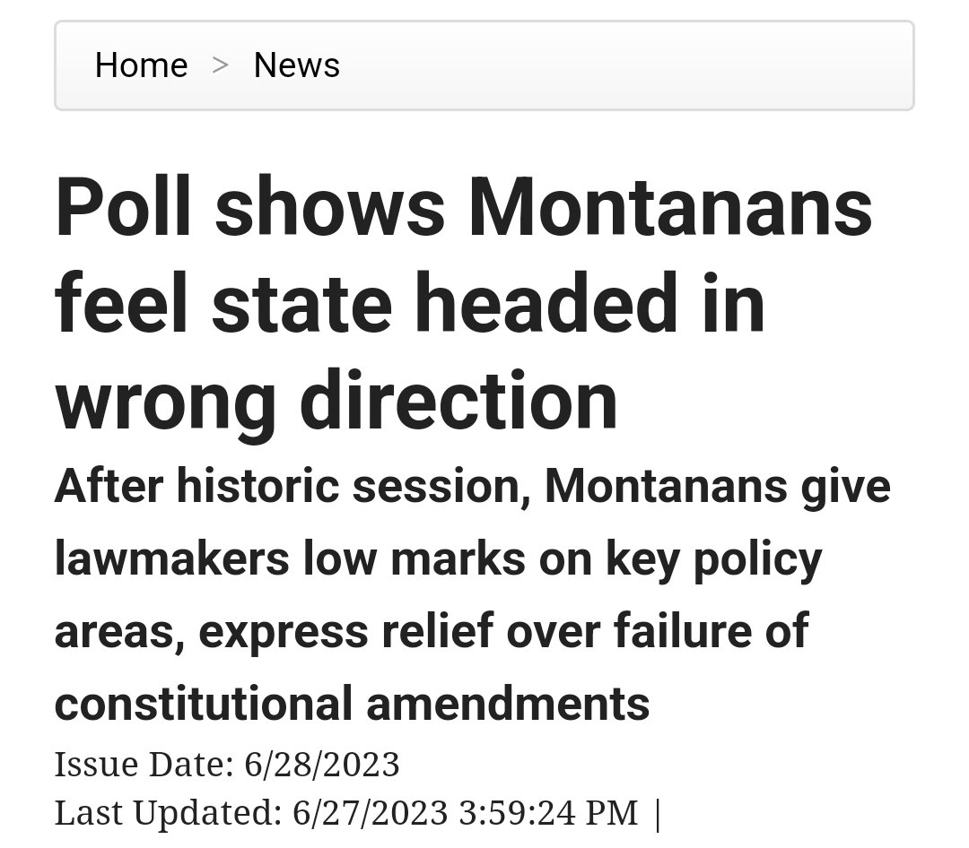 TheMontanaTimes's tweet photo. Why did GOP Legislature and Governor Gianforte raise our state property taxes by $162 million over the biennium? Stand up for homeowners! Stop blaming the locals and hold Republicans accountable.

Gianforte must go!

#mtpol https://t.co/k92Cnombvo