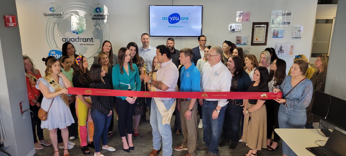 Today we welcome As You Are! <a href="/SeenAsYouAre/">SeenAsYouAre</a>  is a virtual clinic that provides families with telehealth autism evaluation appointments for children 16 months to 10 years old, all from the comfort of home. For additional information, visit asyouare.com
