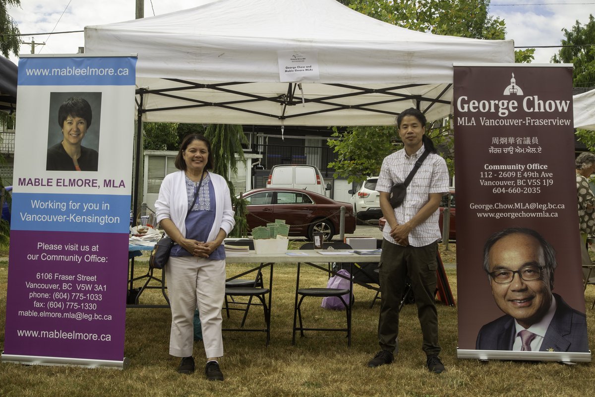 Thanks to the Victoria Drive Business Improvement Association (VDBIA) for inviting me and @mableelmore to celebrate their 2023 Summer Festival in Jones Park last weekend!

Photos 1 & 2 by Rod Raglin.
