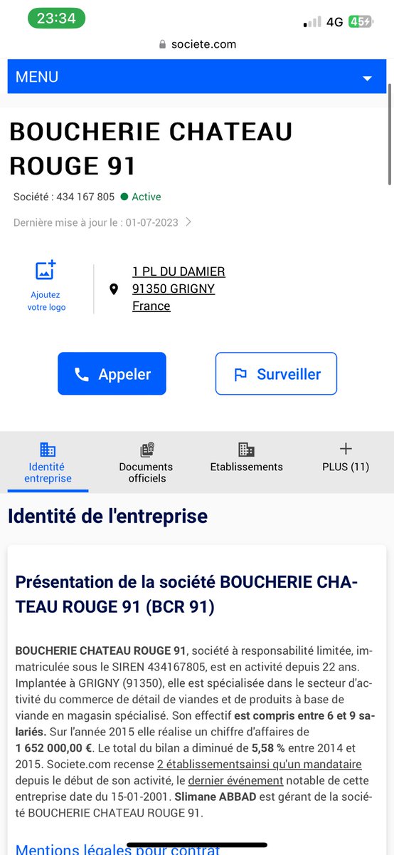MotsPoids's tweet photo. @CTID785 @Mbotenabiso972 @Muschoro @Arsa_n_ @Ibrolegrand @djibril_S63 @le_Parisien Le gérant se nomme SLIMANE ABBAD ! Remet toi en question à ton tour. https://t.co/Yp8RRcnqgQ