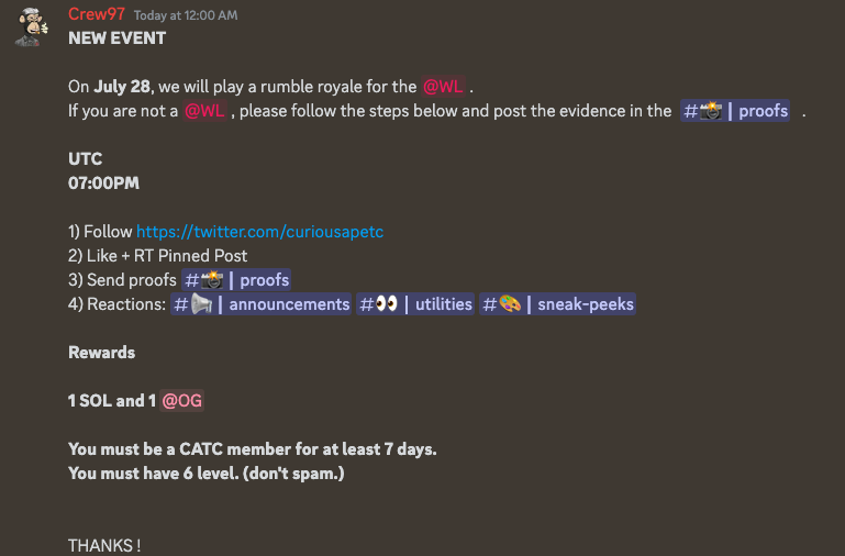 Curious Ape Travels NFT tweet media
