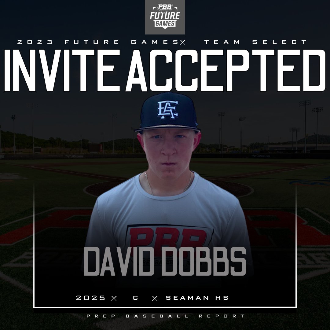 2023 Future Games - Team Select ⭐

David Dobbs (Seaman, 2025) earned a Future Games invite after a exceptional performance at the MOKAN Top Prospect Games.

More on him here ⬇️

👤: loom.ly/Y0rnWg4