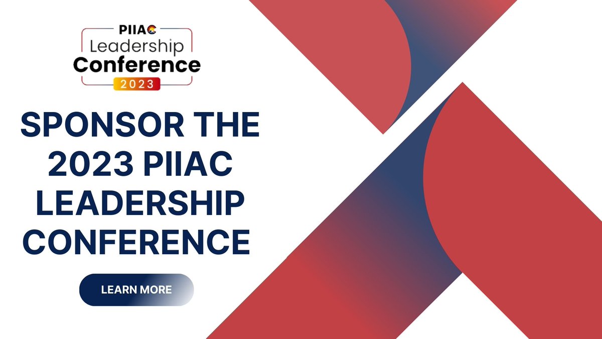 PIIAColorado's tweet photo. Don't miss the opportunity to be a sponsor of the 2023 PIIAC Leadership Conference! Sponsors receive deals on registration, along with many other benefits. 

Learn more about the perks/sponsor the conference now at: https://t.co/KY0krE3zdL https://t.co/fD8GOntmUe