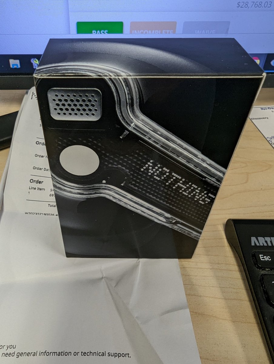 MinimalDesign5's tweet photo. I got my Nothing 2 ear buds before my phone @nothing #nothing2 https://t.co/GVlxAlpMli