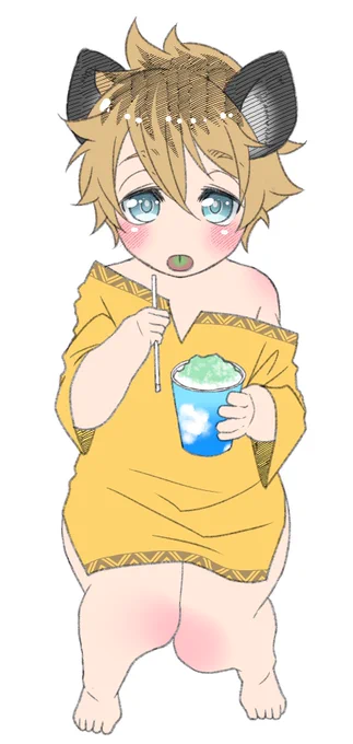 #twst_BL  ※※年齢操作注意※※ 再掲  おは本日は『かき氷の日』!