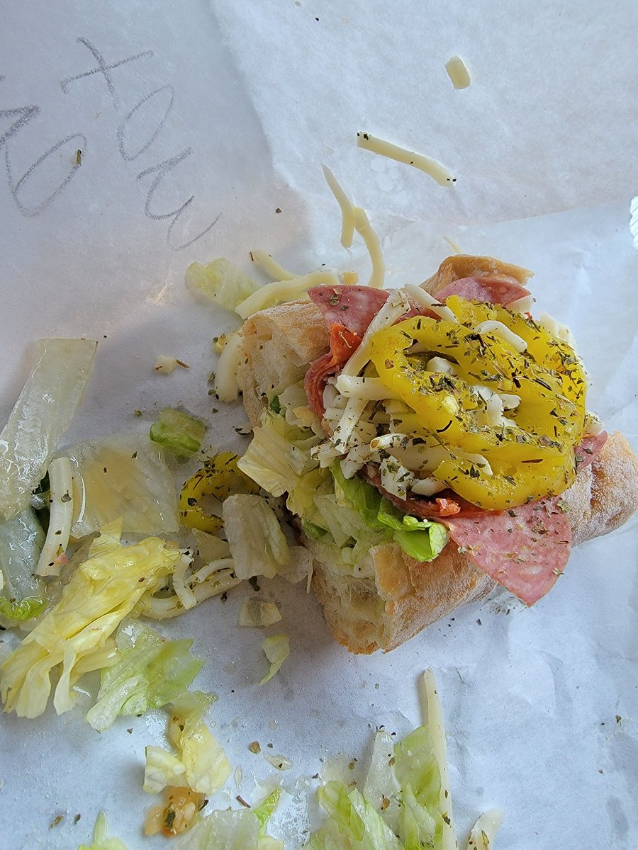 I'm glad <a href="/GLGrinders/">Great Lakes Grinders</a> liked this tweet. Ironically Here was today's lunch