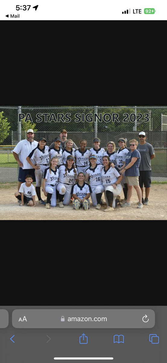 maddymichulka24's tweet photo. Had such a blast this past weekend at the 2023 Biasi Memorial Super 62! Can’t wait for Nationals this week in Chattanooga , TN😁😁 Can’t believe this season is already coming to an end 💙💙 @PAStarsFP_Gold @CoastRecruits @IHartFastpitch @D1Softball @ExtraInningSB #wehavefun https://t.co/3sKsT0IoZM
