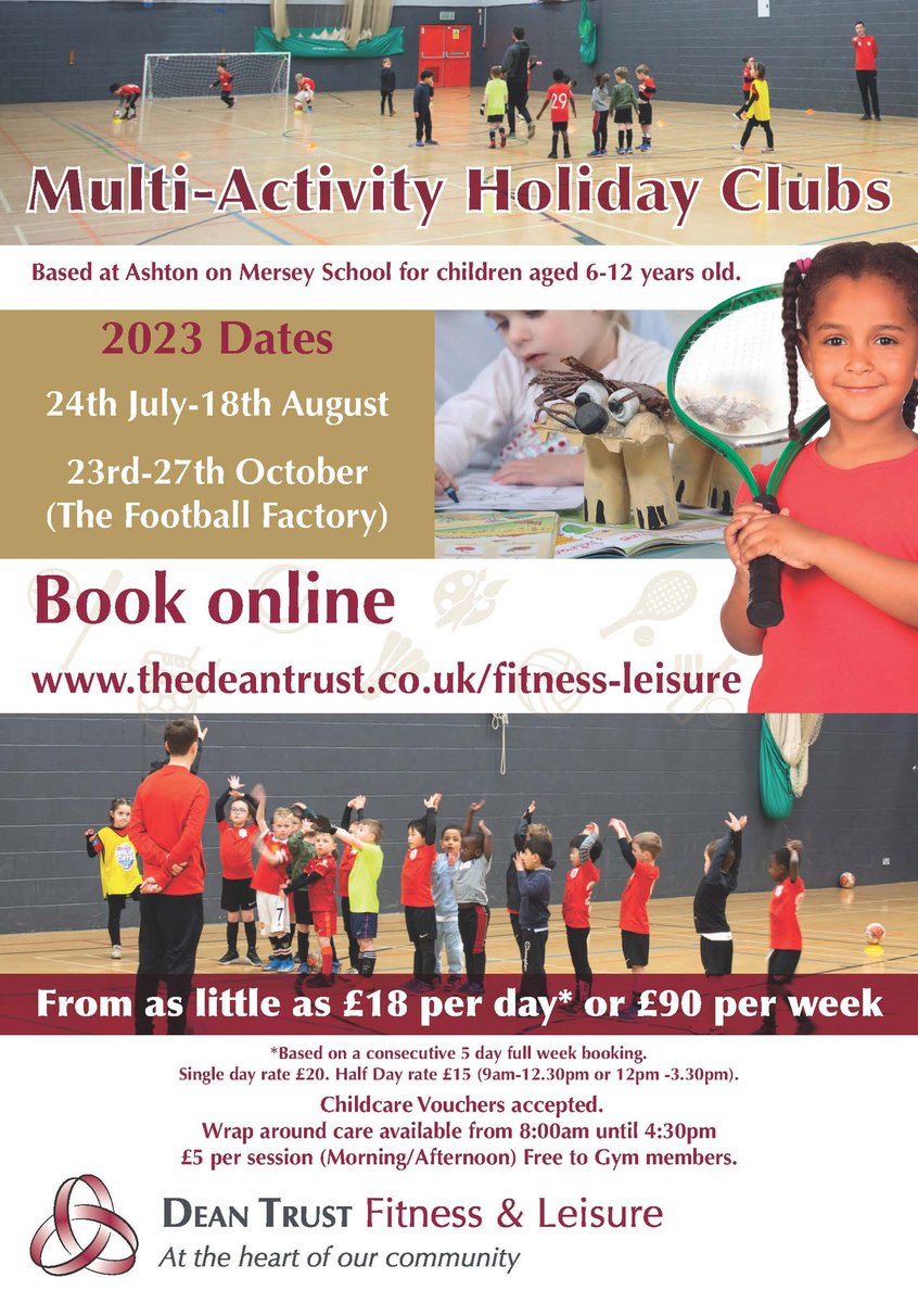 #holidayclubs #halftermclubs